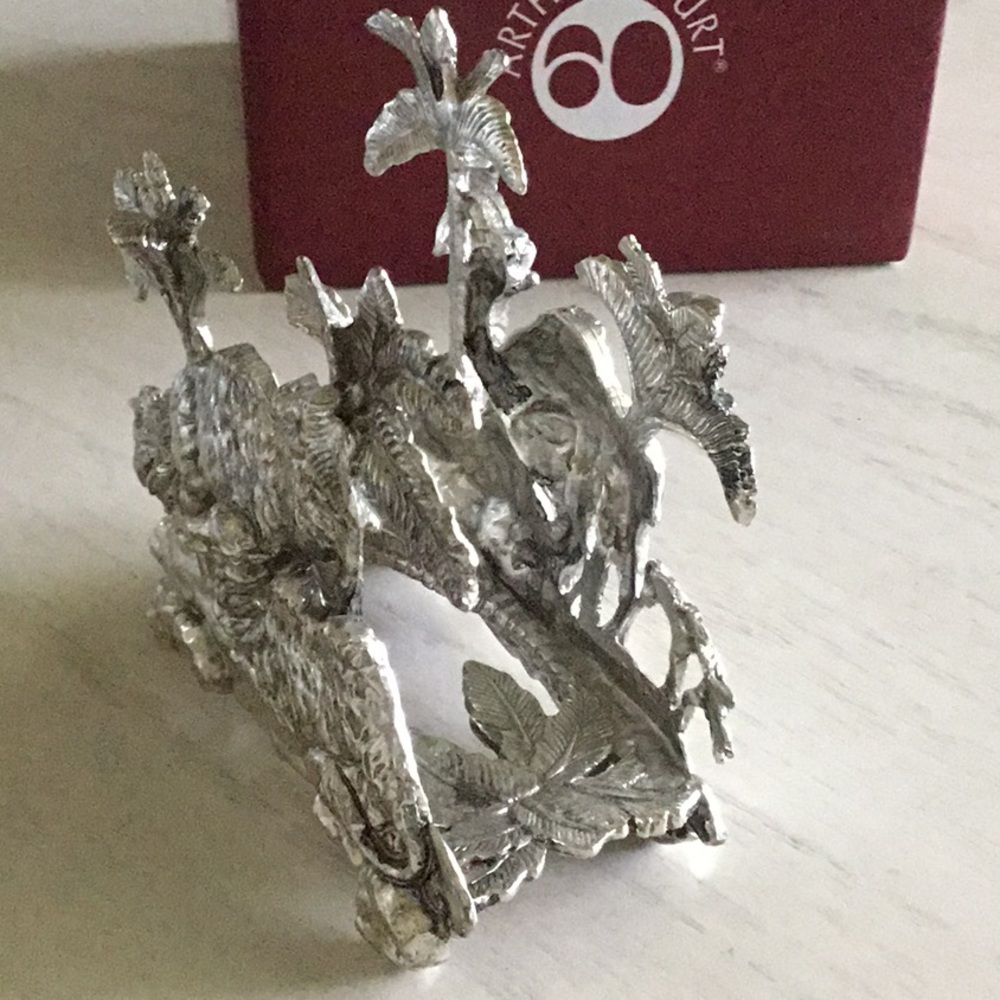 RARE NEW Arthur Court Camel Napkin Holder - Picture 4 of 6